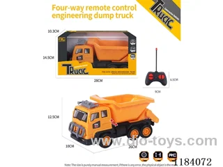 4ch rc engineering dump truck
