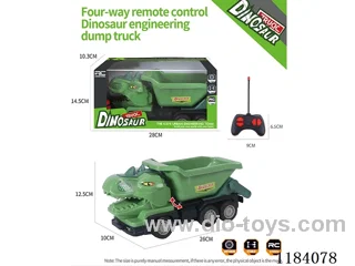 4ch Dinosaur rc project dump truck