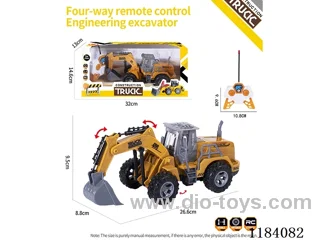 4ch rc engineering excavation hook machine