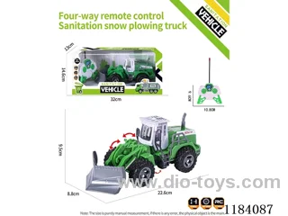 4ch rc sanitation snow shovel