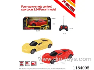 1:24 4ch rc Ferrari sports car model regular model