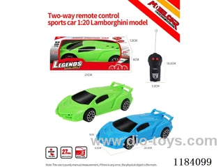 1:20 2ch rc Lamborghini sports car model regular model