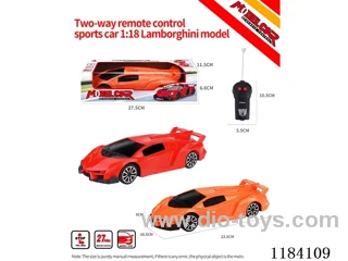 1:18 2ch rc Lamborghini sports car model regular model