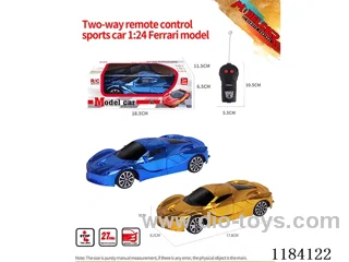 1:22 4ch rc Ferrari model electroplated