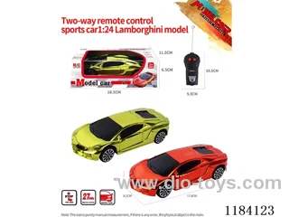 1:22 4ch rc Lamborghini sports car model electroplated