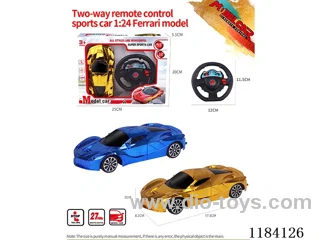 1:22 4ch rc Ferrari model electroplated