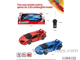 1:20 2ch rc Lamborghini sports car model electroplated