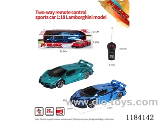 1:18 2ch rc Lamborghini sports car model electroplated