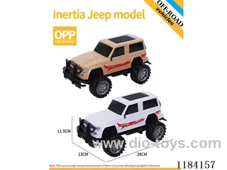 High bottom inertia Jeep off-road model regular