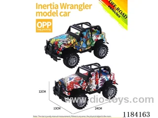 High bottom Inertia Wrangler off-road model graffiti