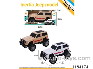 High bottom inertia Jeep off-road model regular