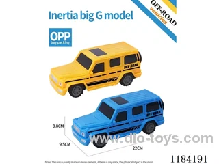 Flat bottom inertia big G off-road model conventional model