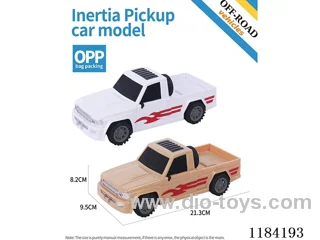 Flat bottom inertia pickup off-road model conventional model