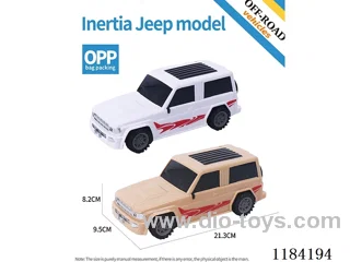 Flat bottom inertia Jeep off-road model regular