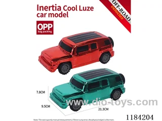 Flat bottom inertia Coolooze off-road model electroplating