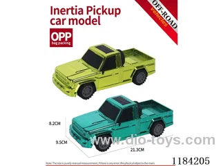 Flat bottom inertia pickup off-road model electroplating