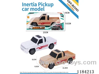 Flat bottom inertia pickup off-road model conventional model