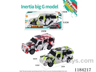 Flat bottom inertia big G off-road model graffiti