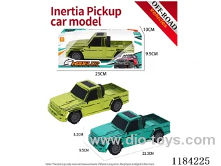 Flat bottom inertia pickup off-road model electroplating
