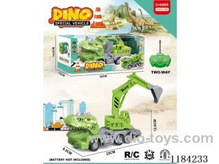 Dinosaur 2ch rc 1:30 Engineering excavation excavation hook locomotive