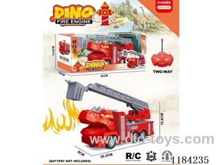 Dinosaur 2ch rc 1:30 fire ladder truck