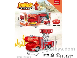 Dinosaur 2ch rc 1:30 fire lift truck