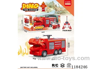 Dinosaur 4ch rc 1:30 Fire sprinkler truck