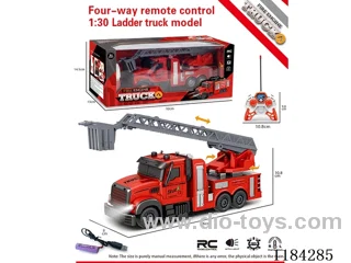 4ch rc 1:24 Fire ladder truck included lithium battery