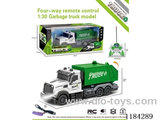 4ch rc 1:24 Sanitation waste compression carrier included lithium batteries