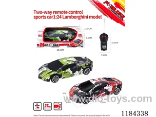 1:22 4ch rc Lamborghini sports car model graffiti model