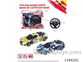 1:22 4ch rc Ferrari car model graffiti