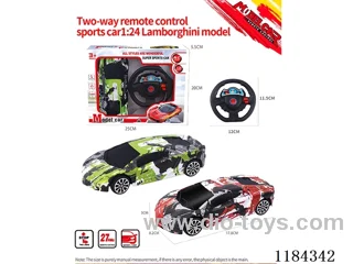 1:22 4ch rc Lamborghini sports car model graffiti model
