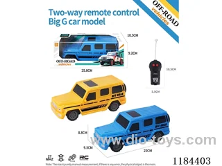 2ch rc flat-bottomed large G off-road model regular