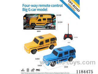 4ch rc flat-bottomed large G off-road model regular