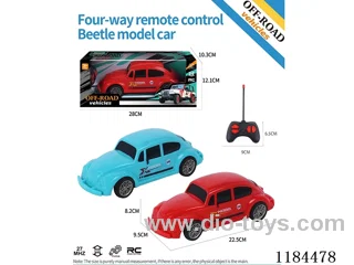 4ch rc flat-bottled Beetle model regular
