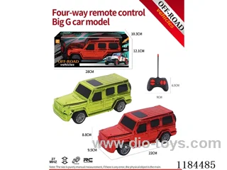 4ch rc Flat bottom large G off-road model electroplated