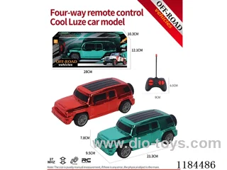 4ch rc flat bottom cool Luze off-road model electroplating