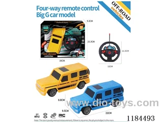4ch rc flat-bottomed large G off-road model regular