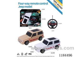 4ch rc flat-bottomed Jeep model regular
