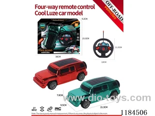 4ch rc flat bottom cool Luze off-road model electroplating