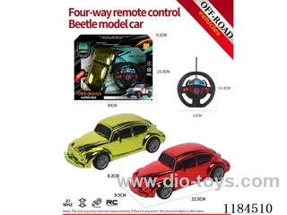 4ch rc flat-bottomed Beetle model electroplated