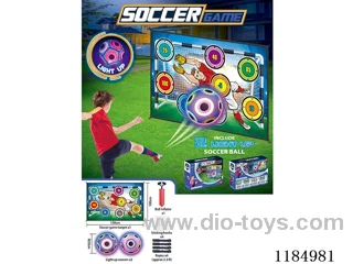 Soccer cloth (with 2 lighted balls)