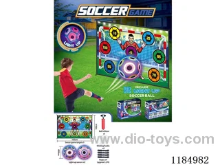 Soccer cloth (with 2 lighted balls)