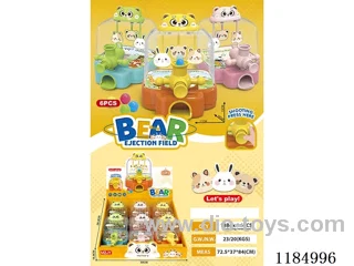 Shooting Bear Game Machine 6PCS