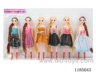 12” 30cm 9 joints Solid 3D Eyes Fashion Barbie Multi Mixed Pack
