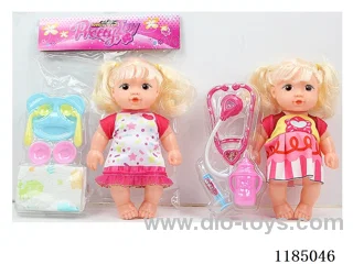 10 inch 23 cm 5 joints empty body curved legs doll + plastic parts + IC (AG13 * 2) a variety of mixed