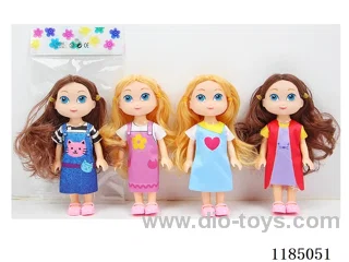6 inch 15 cm 5 jointed solid dolls Mixed varieties