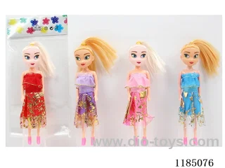 7 inch 15cm 5 joints solid body Frozen Princess Mixed bag