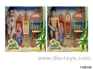 11.5 inch 11 joint Barbie set