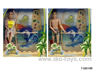 11.5 inch 11 joint Barbie set